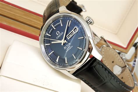 omega deville hour vision annual calendar replica
